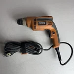 3/8" Ridgid R7000 Corded Drill! 6.5A 120V Heavy Duty Tested Works Great. Fixed Price $23.74.