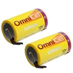 2X Omnicel ER34615 3.6V 19 Ah High Energy Lithium Battery Tabs Sensor Detector. Fixed Price $54.95.