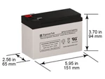 Ultratech UT-1270 Sigmastek Battery Replacement. Fixed Price $19.49.