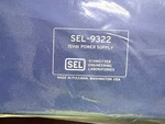 Schweitzer SEL-9322 Power Supply (new, Sealed). Fixed Price $338.00.
