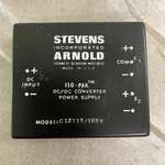 Stevens- Arnold Inc. Model C12T15/165X Iso-pak Dc-dc Converter Power Supply. Fixed Price $62.97.
