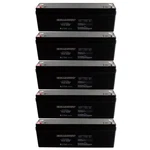 New 5PC 12V 2.2AH Sla Battery EB1222 For UB1222, D5739, PS1220. Fixed Price $97.95.