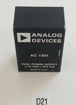 *preowned* Analog Devices Ac 1301 Dual Power Supply 15VDC/350MA + Warranty!. Fixed Price $225.00.