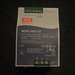 Mean Well WDR-480-24 Din Rail Power Supply 24V 20A 480W Adjustable Gray. Fixed Price $29.99.
