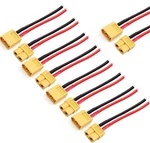 Zhofonet 5 Pairs PIGTAIL,XT60 And Female PLUG,XT60 XT60, Yellow. Fixed Price $17.65.