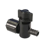 Elkhart Supply Company 1/2" Barb X Fpt Sw Stop Valve , Blue - Esco 28890. Fixed Price $11.81.