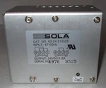 Sola Electric 83-24-212-03 (083-00212-0300-24) 24VCD/1.2A Power Supply. Fixed Price $63.18.