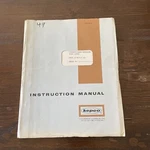 Kepco Ck 60-0.5M Voltage/current Regulated Power Supply Instruction Manual 1965. Fixed Price $16.69.