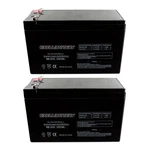 Two 12V 7AH UB1270 Apc RBC17 LS700 Sla Sealed Lead Acid Battery. Fixed Price $57.56.