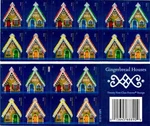 Sfstamps Scott 4817-4820 Gingerbread Houses Booklet Pane Of Nh 2013. Fixed Price $19.95.