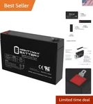 Mighty Max ML7-6 6V 7AH Rechargeable Sla Agm Battery Certified Reliability. Fixed Price $28.99.