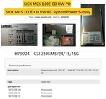 Sick Mcs 100E Cd Hw Pd Main Power Supply Lambda H79004 85-264V 250W. Fixed Price $2195.00.