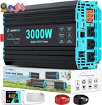 3000 Watt Pure Sine Wave Inverter 12V Dc To 120V Ac For Rv Truck Solar Hom.... Fixed Price $307.23.