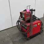 Lincoln CV-300 Mig Welder 32V 300A 230/460V 3PH LN-7 Feeder & Cart. Fixed Price $2061.75.