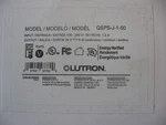 New Lutron Power Supply QSPS-J-1-50 120VAC Input. Fixed Price $49.95.