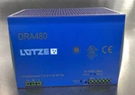 Lutze DRA480-24A Power Supply Out: 24VDC 480W 4C-17. Fixed Price $108.00.