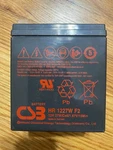Csb HR1227W F2 Volt Watt Fire Rated Sla Lead Acid Battery. Fixed Price $29.99.