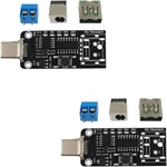 2PCS Type-c PD3.0 9V 12V 15V 20V 5A Trigger Board Adjustable Voltage. Fixed Price $15.26.