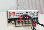 Mean Well Mn Power Supply SP-150-27 Input 100-240VAC,OUTPUT 27VDC/5.5A. Fixed Price $45.00.