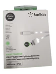 Belkin Fast Charge Usb-c Cable With Lightning Connector For Iphone & Ipad White. Fixed Price $14.00.
