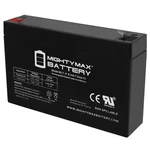 Mighty Max ML7-6 Volt Ah, F1 Terminal, Rechargeable Sla Agm Battery, Mighy. Fixed Price $15.99.