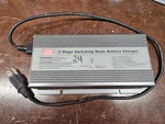 Mean Well PB-360P-24 Three Stage Switching Mode Battery Charger 115/230V 12.5A. Fixed Price $115.00.
