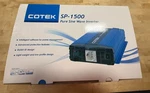 Cotek SP-1500-148 Pure Sine Wave Inverter With Dual Gfci- 48VDC -120VAC-1500W. Fixed Price $399.99.