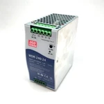 Meanwell WDR-240-24 Industrial Power Supply, 24V Dc, 10A, Din Rail Mount. Fixed Price $95.39.