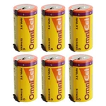 6X Omnicel ER34615 3.6V 19 Ah High Energy Lithium Battery Tabs Med. Fixed Price $137.95.