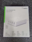 Belkin WCH010 108W Boost Charging Pro 4-PORT Gan Charger. Fixed Price $39.73.