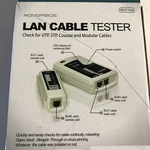 Monoprice RJ-11 And RJ-45 Modular Plug Tester MCT-108 8138, 108138. Fixed Price $17.99.