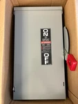 Ge TH4322R Safety Disconnect Switch Fusible Heavy Duty 3R Wp 60A 240V 3P 4W. Fixed Price $175.00.