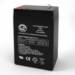 Portalac PE6V4.5F1 5AH Emergency Light Replacement Battery. Fixed Price $19.49.