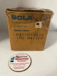 New Sola 83-15-3216 Power Supply 120/240VAC Op 15VDC 1.6A,. Fixed Price $312.90.
