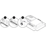 Enphase, Lifting Handles For IQ5P Battery, 1 Pair, IQBATTERY-HNDL-5. Fixed Price $285.00.