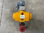 Chemvalve 1" 300# Wcb 2-WAY Plug 790EB-300 W/ Emerson Fieldq Actuator. Fixed Price $329.00.