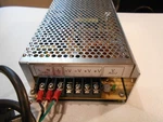 Mean Well S-150-48 Adjustable Power Supply 100-240VAC Input, 48VDC 3.2A Output. Fixed Price $19.00.