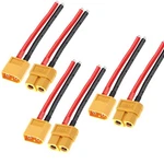 Zhofonet 3 Pairs Plug Female And CONNECTOR,XT60 Adapter W.... Fixed Price $14.34.