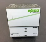 Wago 787-640 Switched Mode Power Supply Out: 24VDC 10A/240W 4E-8. Fixed Price $139.50.