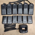 Lot Of 6- Rca Two-way Radios RDR2500U W/bttrs & Antns 1 Chrg Only Used. Fixed Price $152.15.