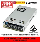 Meanwell RSP-320 Power Supply 320W 3.3V 7.5V 12V 13.8V 15V 24V 27V 36V 48V Dc. Fixed Price $113.43.