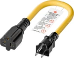 1-FOOT Nema 5-15P To 4-IN-1 Female Adapter Cable, 6-20R 12AWG Heavy Duty Ev. Fixed Price $14.12.