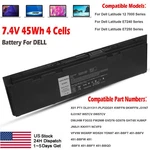 Lot E7240 GVD76 Battery For Dell Latitude E7250 VFV59 F3G33 WD52H KKHY1 451-BBFW. Fixed Price $22.99.