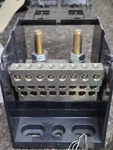 Marathon Special Products HVPB203 Ch Conn; Power Dist. Blk; 860 A; With Cover. Fixed Price $100.00.