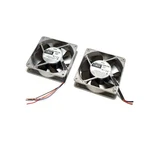 (lot Of 2) Orix MDS1225-24M-F28 Axial Cooling Fans 24VDC 120MM 25MM. Fixed Price $44.99.