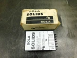 Sola Solids 85-05-220 Power Supply Input 115VAC Output Vdc 2000 Ma. Fixed Price $17.99.