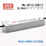 Mean Well HLG-240H-C2100A Power Supply 249.9W 2100MA Adjustable. Fixed Price $76.09.