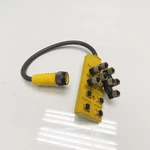 Lumberg Asbv 8/LED 5-242-RS190M 8-PORT M12 Female Distribution Box M23 19-PIN. Fixed Price $229.99.