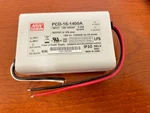 PCD-16-1400A Mean Well 16W 1400MA Cc Triac Dimming Led Driver 16V, 1.4A (75-604). Fixed Price $15.50.