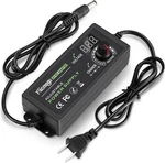 3V-12V 5A 60W Adjustable Power Supply With Display, Variable Dc 5V 6V 9V. Fixed Price $24.12.